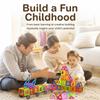 Magnetic Building Blocks Set ABS Kids Magnetic Tiles STEM Construction Toy Educational Building Kit Creative Play Boys Girls Home Learning