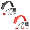Scooter Rear Mudguard Scooter Mudguard Brackets Electric Scooter Tire Splash Mudguard with Rear Taillight for M365 Part