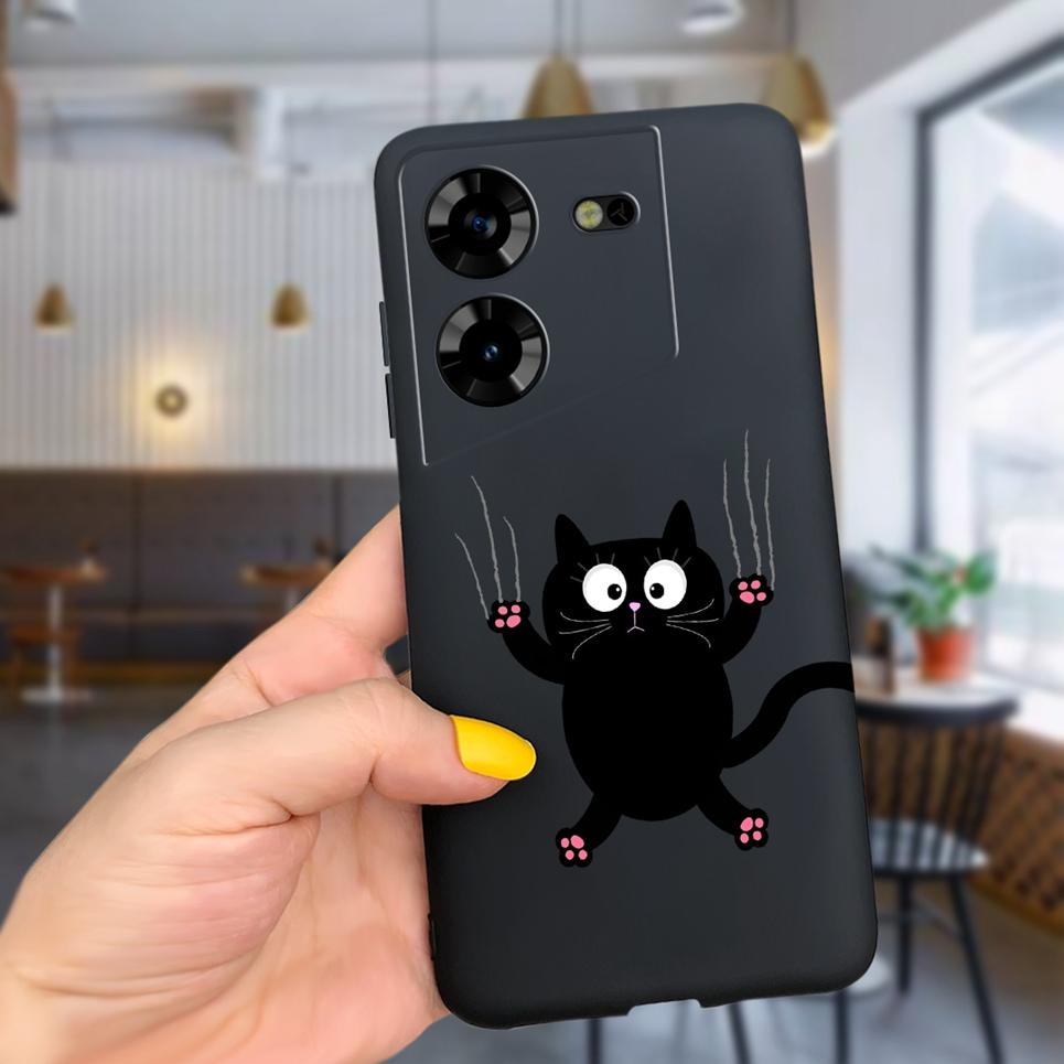Soft Silicone Phone Case For Tecno Pova 5 POVA5 Cover 2023 New Fashion Cool Style Cartoon Design Coque Shell Soft Silicone Etui