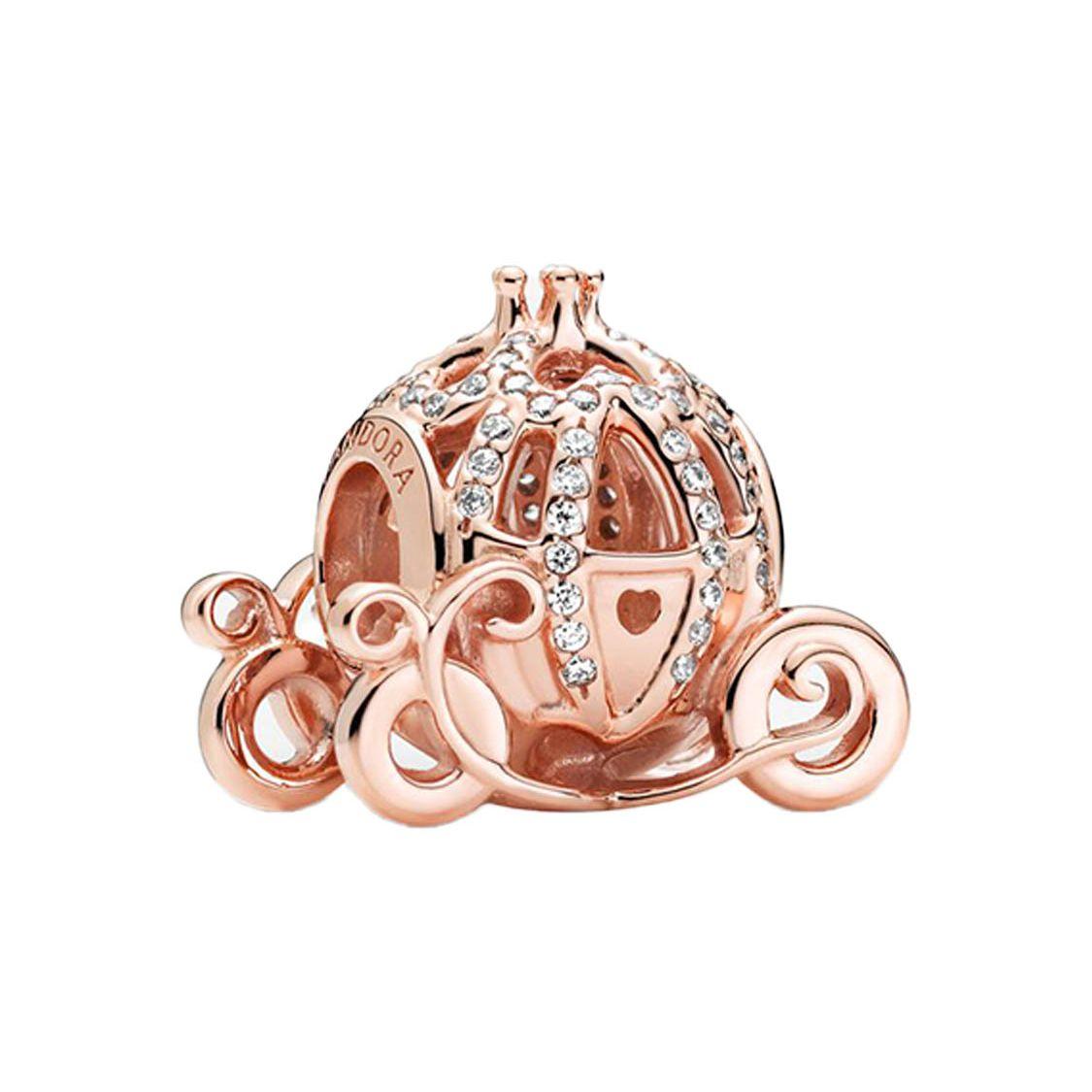 Pandora Shining Carriage Charm Women Jewelry Accessories 789189C01 Box