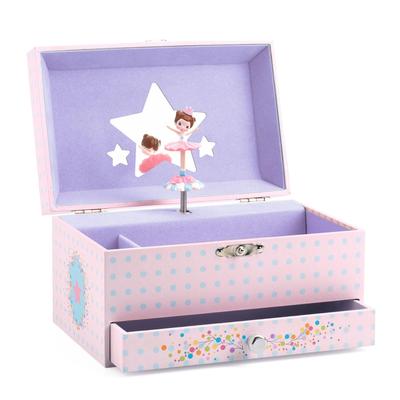 Ballerinas Tune Music Box Accessory Box Jewelry Case Interior Decor for Girls Ages 11 School Entrance Christmas 4, 5, 6, 7, 8, 9, 10,