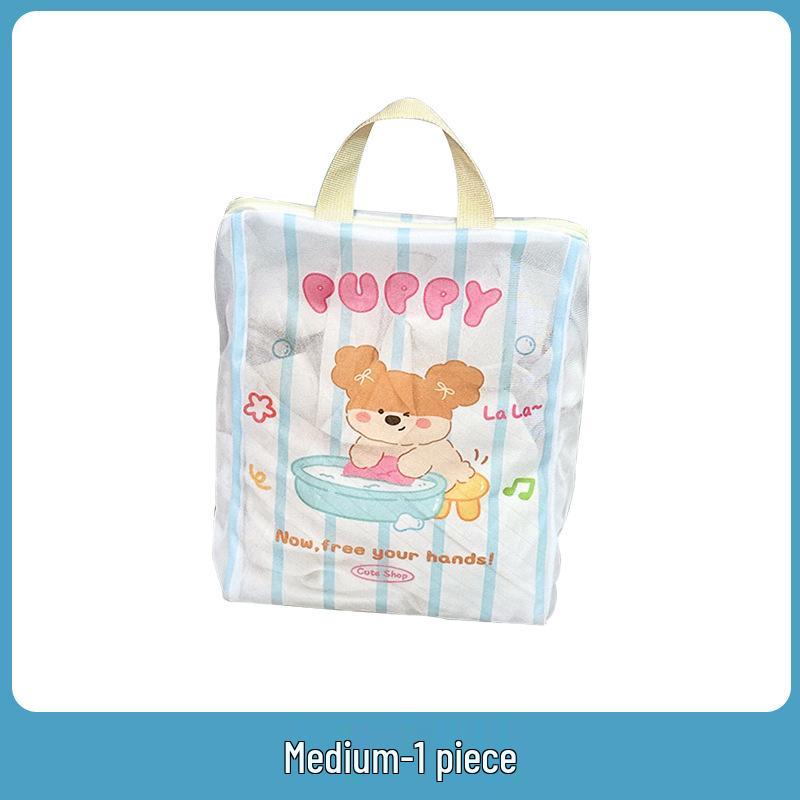Little Bear Anti-Deformation Washing Bag for Bras, Underwear, and Sweaters - Large Capacity