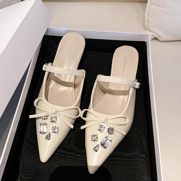 

Мода На Тапочки На Платформе С Закрытым Носком Женские Шлепанцы Слайды Бабочка-Узел Желейные Вьетнамки Мода 2025 Блестки Роскошь Кристалл Закрытый Носок 35