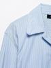 TAOP&ZA Spring/Summer Women's Lace Stripe Shirt Dress Pants Set