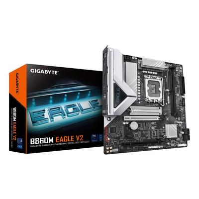 Motherboard - GIGABYTE - B860M EAGLE V2 - Micro-ATX Form Factor - Intel B860 Chipset - DDR5
