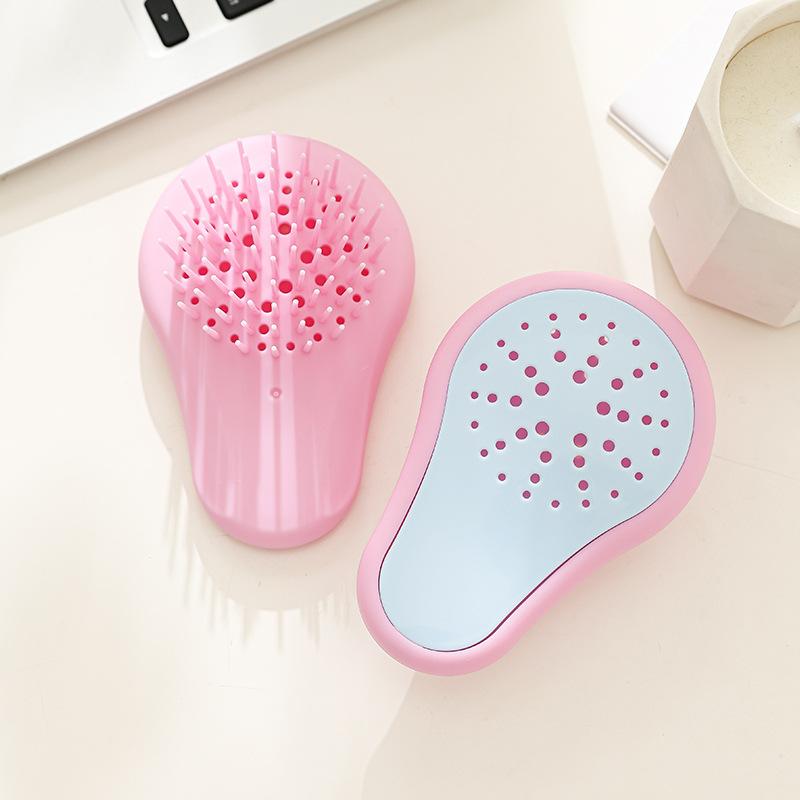 Hollowed-out Massage Comb, Multi-functional Air Comb, Ventilation Holes, Dry and Wet Dual-purpose Hair Smoothing Comb, Styled Straight Hair Comb