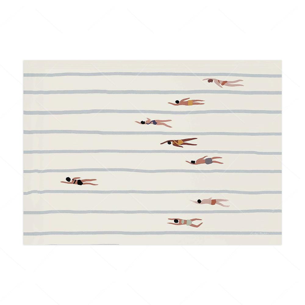 

Плавание Разнообразные Женщины Абстрактные Настенные Художественные Принты Скандинавский Парусник Пляж Плакат Бассейн Картина На Холсте Картина Декор Гостиной 30x40cm No Framed