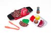 Onda Yakiniku Jujutei Pretend Play Set with and Includes Realistic No Heating Includes Ages and 5 Ingredients, Yakiniku, Grill, Tongs, Authentic,