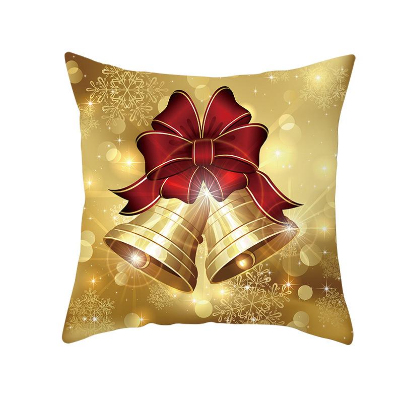 New Christmas Pillowcase Fashion Pillow Car Sofa Cushion Cover Living Room Sofa Pillowcase Decoration