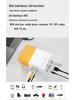 Best-Selling YG300 Yellow-White Mini Portable Projector with Mobile Screen Mirroring for Home Entertainment.