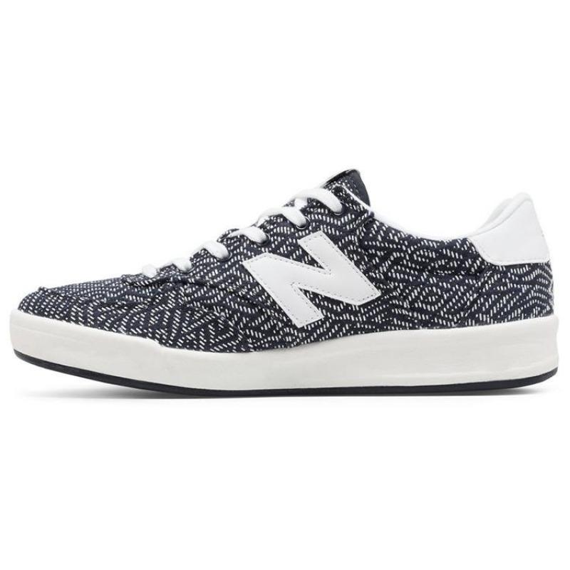 New Balance 300 Cotton Denim Women Low Top Trendy Versatile Casual Skate Shoes Blue White WRT300NA 35
