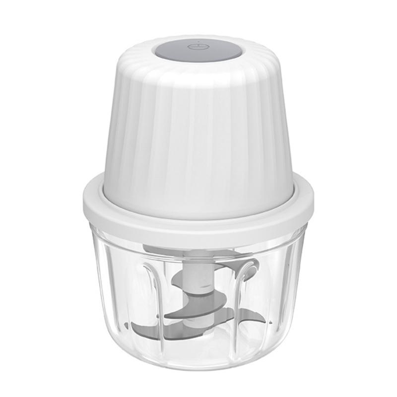 Efficient Electric Garlic Chopper Cordless High Efficiency Meat Grinder Mini Food Processor for Quick Vegetable Chopping