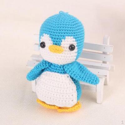Háčkovaná súprava na pletenie pre bábiky Penguin Súprava DIY ručne pletených materiálov