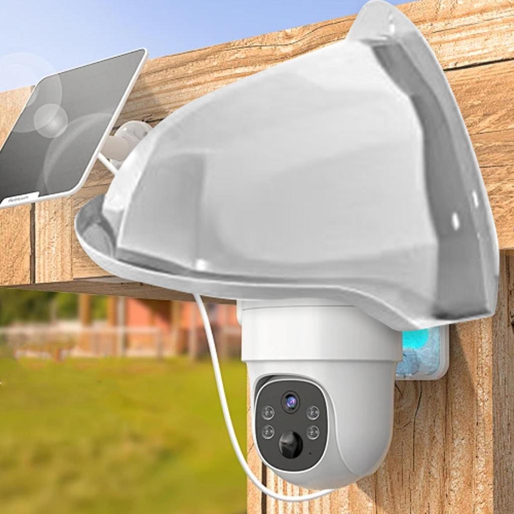 Security Camera Sun Rain Cover Multi Use Wall Mount Universal Protective Roof for