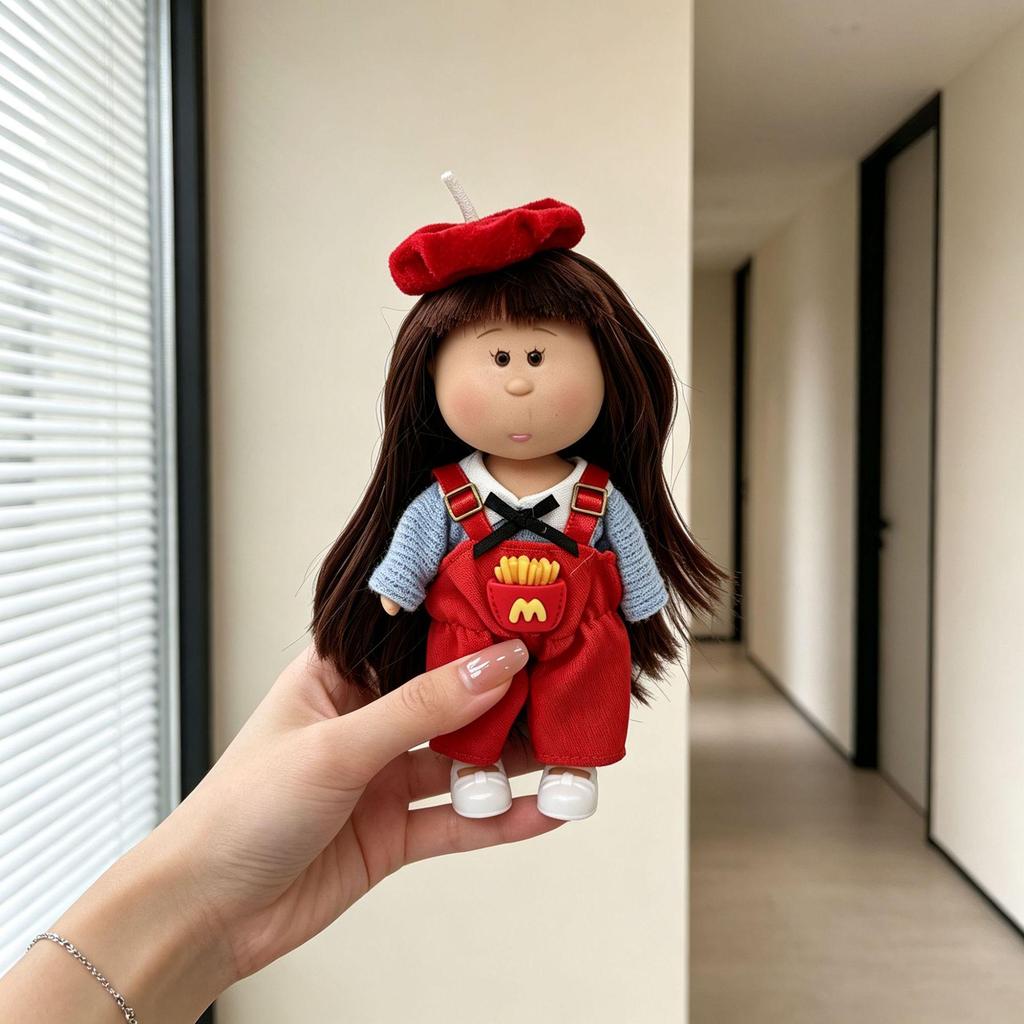 14cm Spanish Mia Potato Doll Clothes Set for 8/12 Scale BJD Dolls