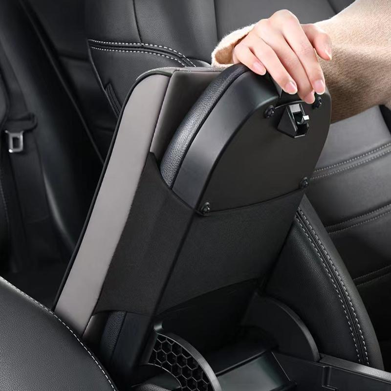 GLC GLB Car Armrest Box Heighten Mat Suede Hand Pad For Mercedes Benz AMG GLC W203 W206 W220 W205 W211 W212 W201 W210 W108 W168