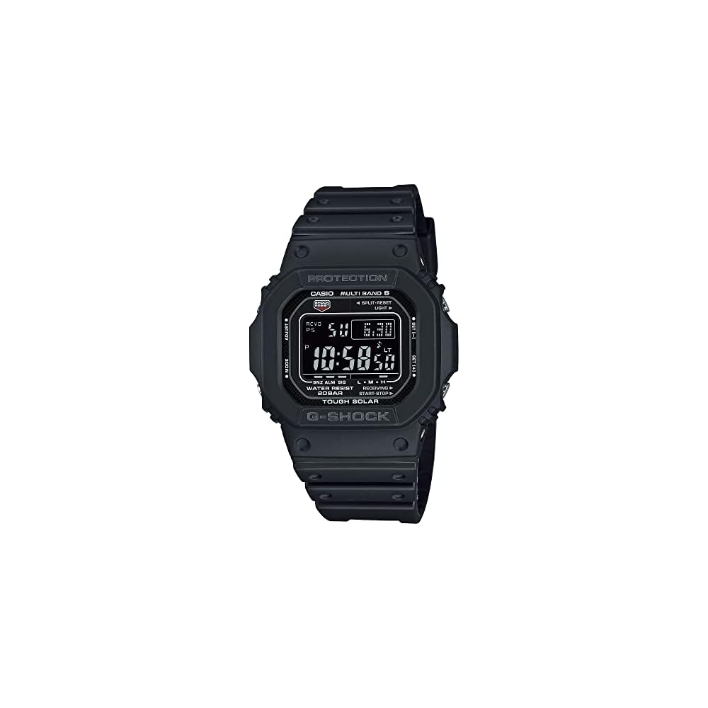 Casio G-Shock GW-M5610U-1B Digital Watch Black Resin Strap Water Resistant
