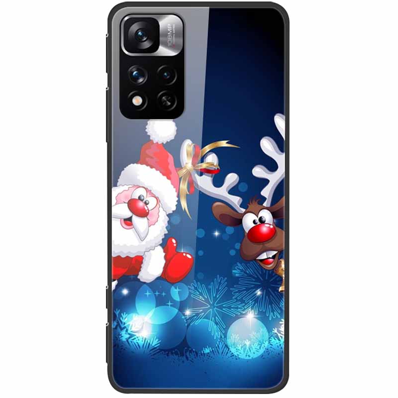 Tempered Glass Case For Xiaomi Redmi Note 11 Pro+ 5G Cover Hard Protective Funda for Redmi Note 11 Pro Plus 5G Soft Bumper 6.67