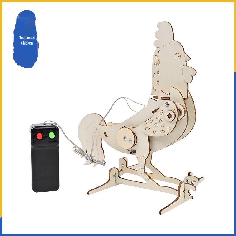DIY Mechanical Chicken: Educational Science Kit for Young Inventors