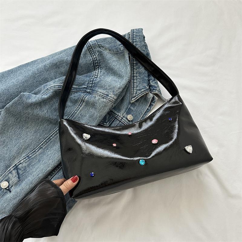 Stylish Commuter Tote Bag For Women 2023 Trendy Pu Leather Shoulder Bag