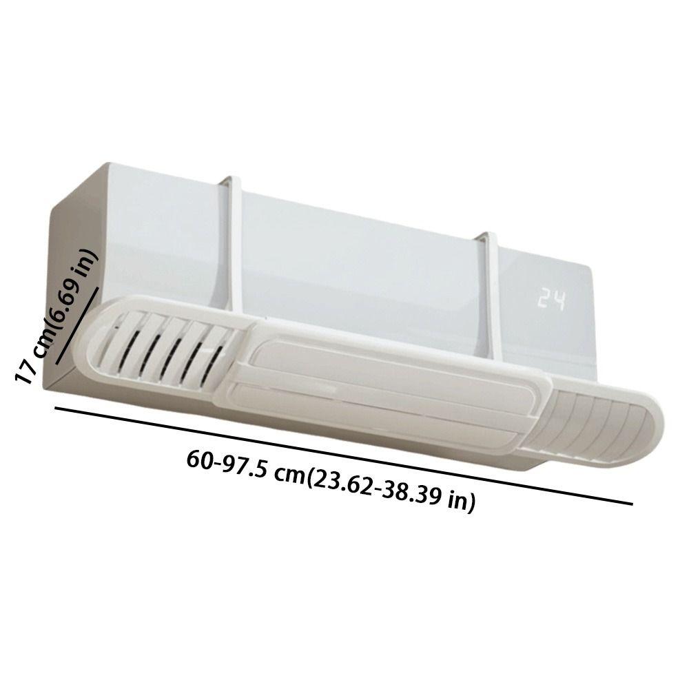Adjustable Air Conditioning Guide Cover Hanging Wind Direction Baffle Wind Guide Cover  Office