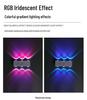 Rechargeable RGB Cat Eye Sensor Wall Lamp with Magnetic Suction