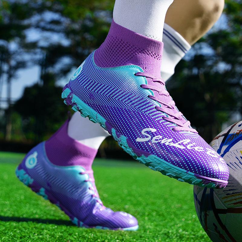 

Children s football shoes, teenagers, adults, men and women, broken nails, spikes, sneakers, training shoes, large size 33