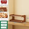 Solid Wood Multi-Layer Kitchen Spice Rack & Multifunctional Storage Organizer