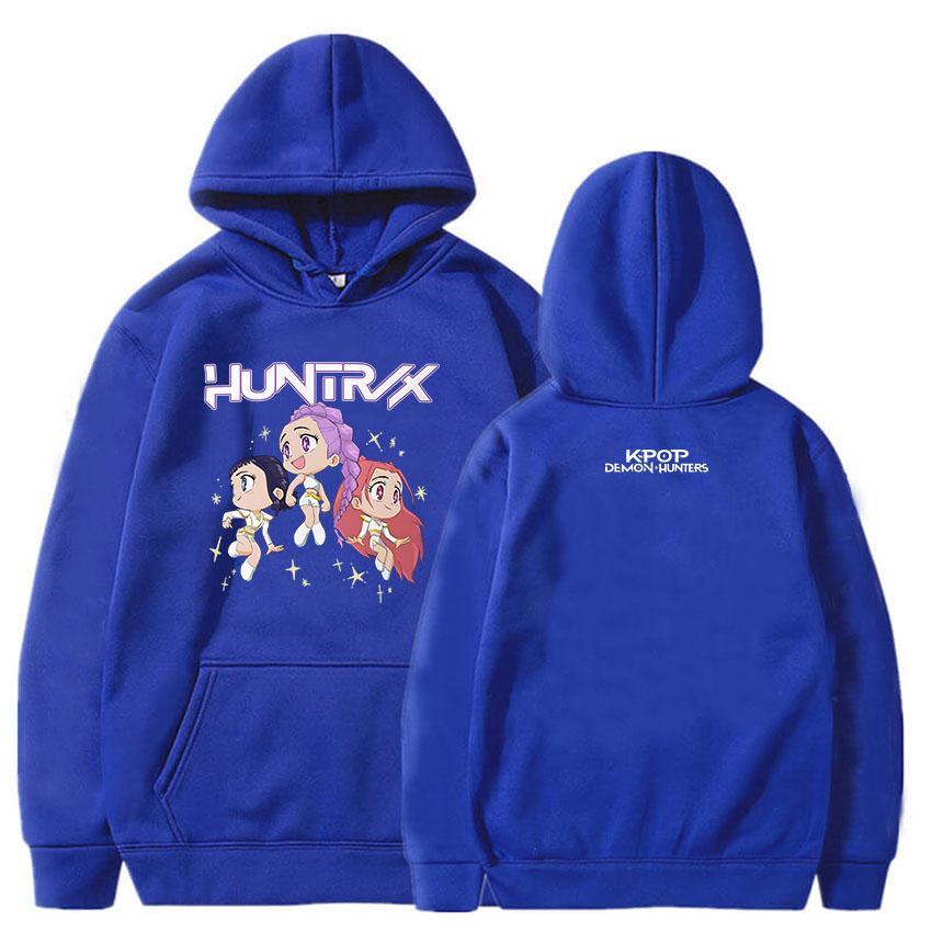 KPop Demon Hunters As Seen On Huntrix World Tour Comfort Colors Hoodies 2025 Movie Graphic Printing Sweatshirts Women Sudaderas