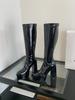 High-heeled French Knee-length Boots Women's Boots Autumn 2025 New Spice Girl High-end Knight Boots
