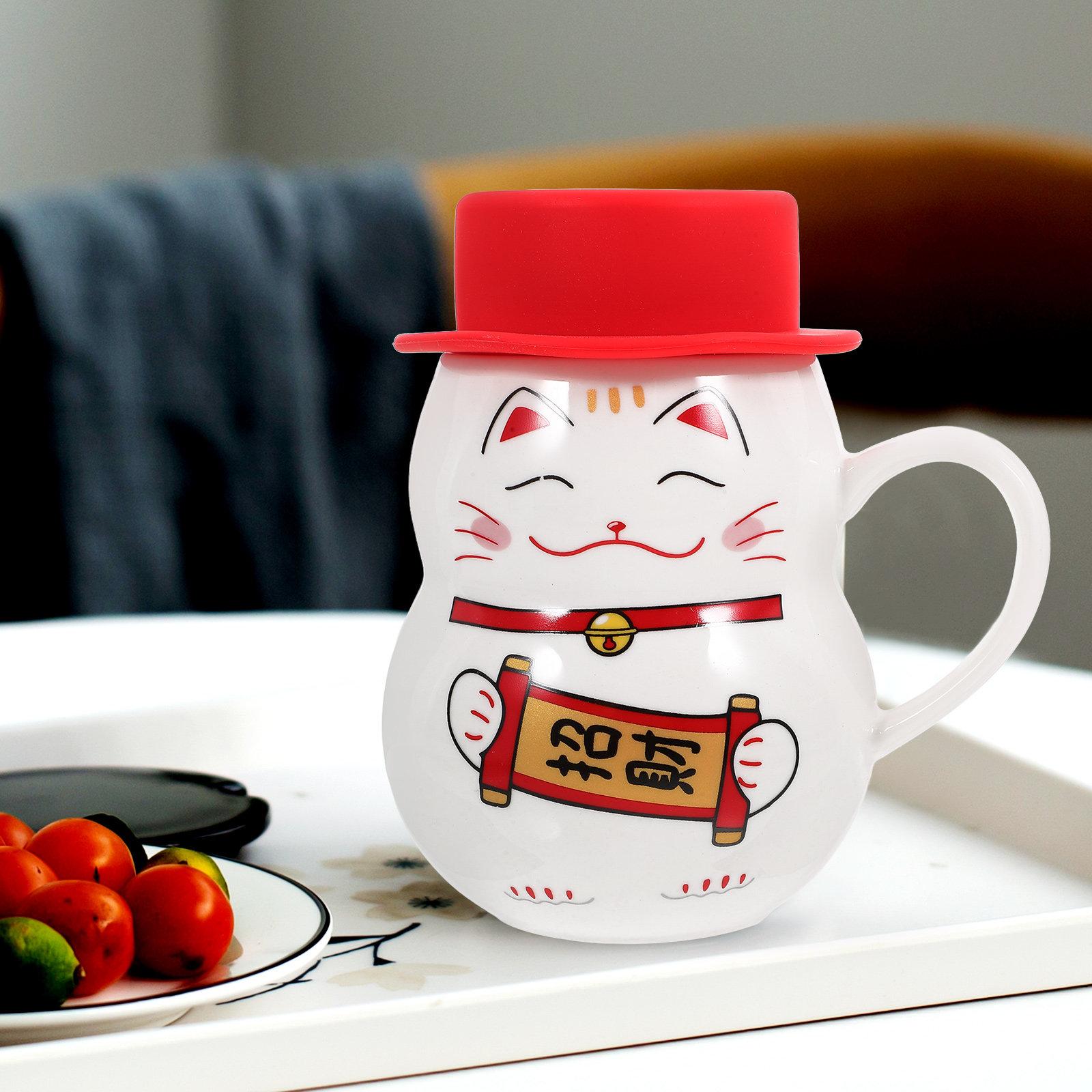 

Christmas Snowman Ceramic Coffee Mug Creative Cartoon Design Heat Cold Resistant Smooth Easy Clean Dishwasher Safe Office Home other