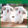 Scream Dog Pendant Keychain Super Soft Pp Cotton Cute Animal Charm Gift Kids For