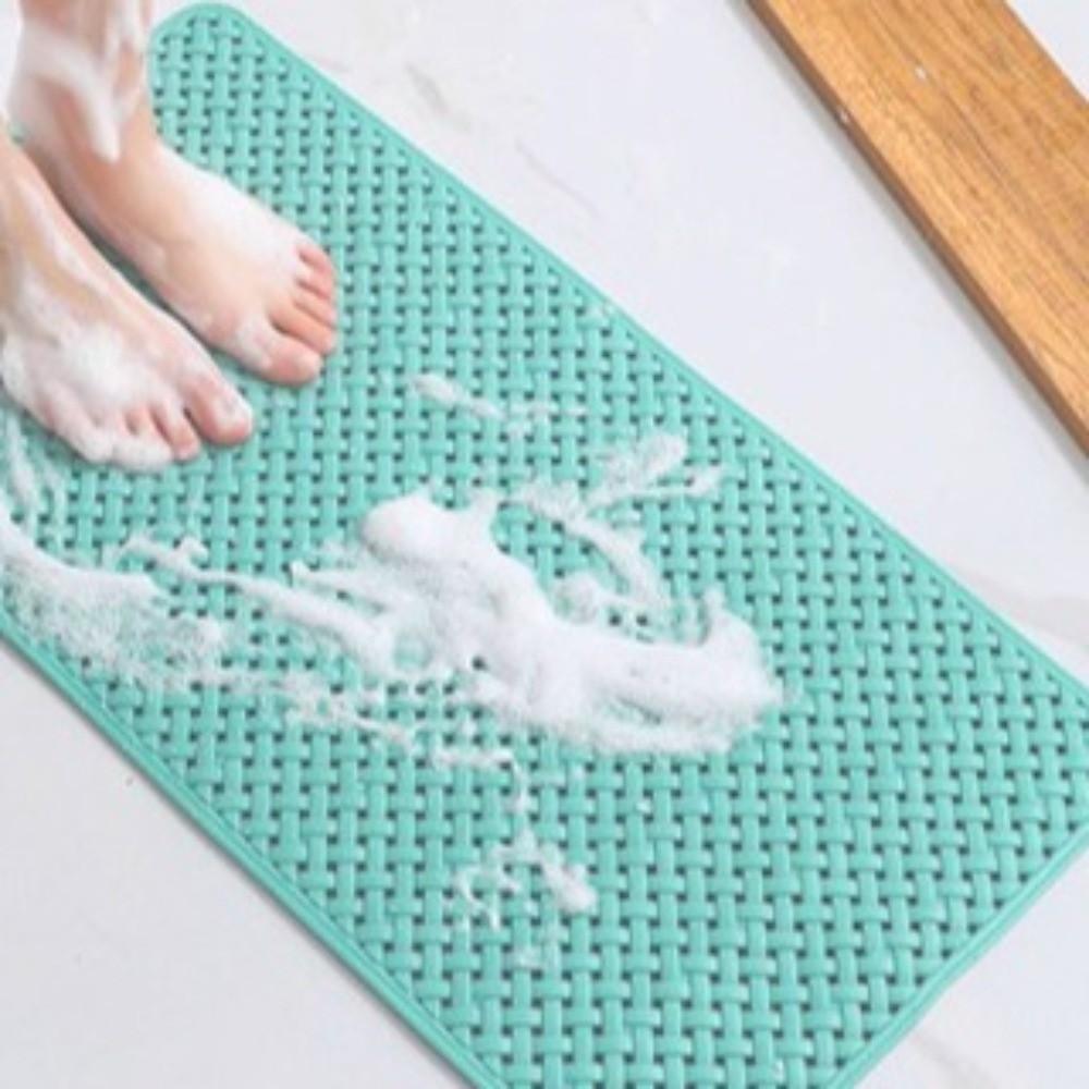 Textured Surface Non-Slip Bath Mat Quick Dry Floor Mat Home Decor Shower Mat Toilet