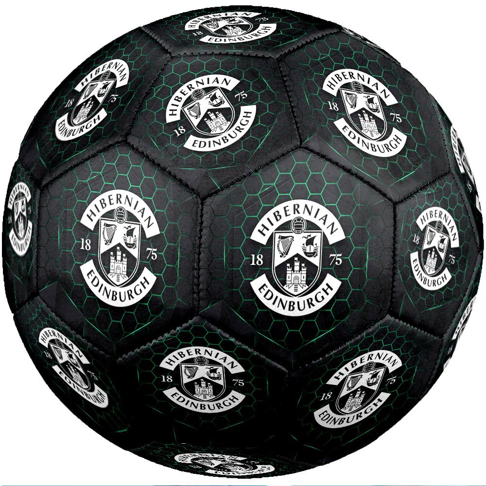 Hibernian FC Size 5 Standard Football Durable Training Match Soccer Ball for Adult Outdoor Sports