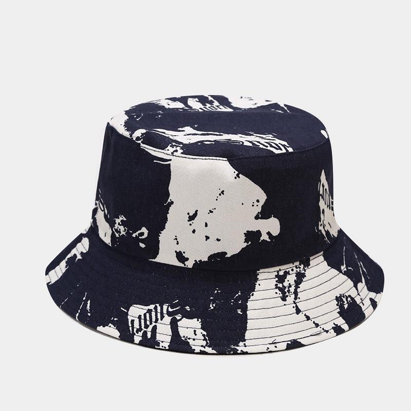 Fashion Cotton Street Graffiti Unisex Bucket Hat Outdoor Women 3D Printing Fisherman Caps Hip Hop For Men Sunscreen Panama Cap