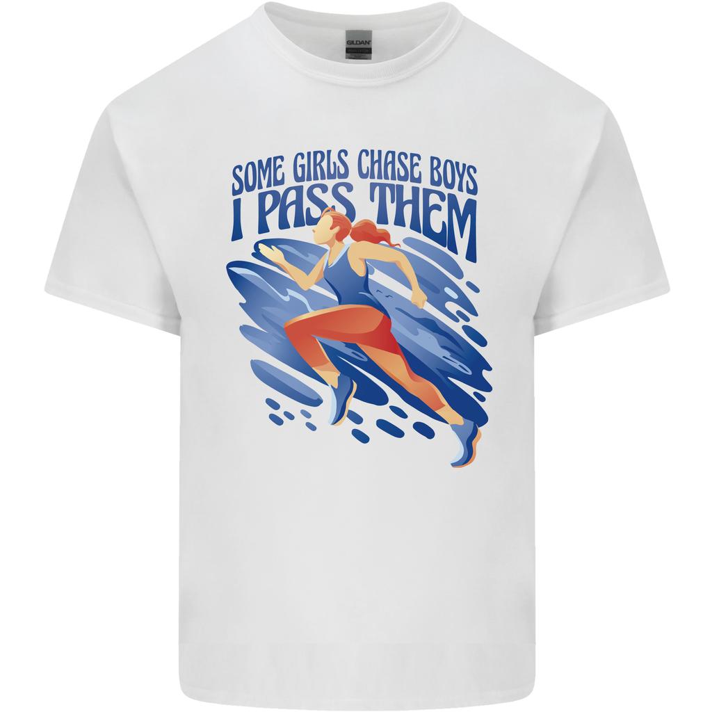 Chase Boys Running Marathon Cross Country Runner Unisexs Light Cotton TShirt