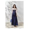 *** "Moon Cage Veil" dress women's design sense niche lace splicing strap suspender skirt women's summer