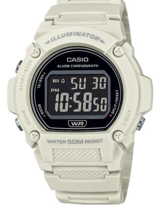 W219HC Series Digital Watch 50M WR LED Illuminator 100 SEC Chronograph SEC Stopwatch Daily Alarm Hourly Signal Auto Calendar 7 Men's
