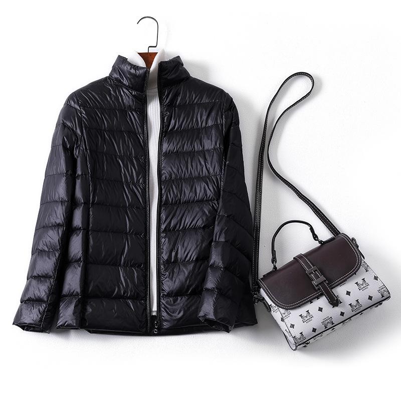 Anti-season Light Down Jacket Women's 2025 New Short White Duck Down Fashion Autumn and Winter Large Size Light Hooded Jacket