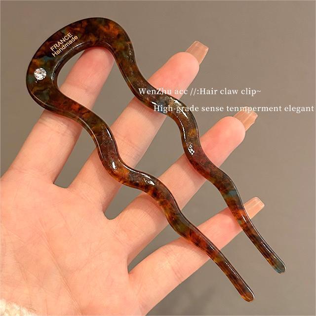 

Элегантная U-образная шпилька: Высококачественный древний и современный китайский стиль для повседневного использования