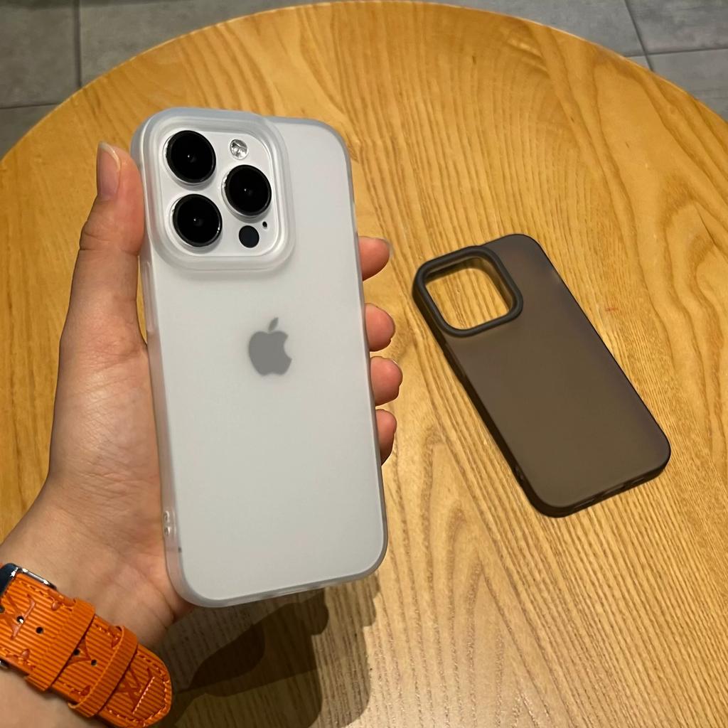 Matte Soft Silicone Bumper Phone Case For iPhone 17 16 15 14 13 12 11 Pro Max X XS XR 8 7 Transparent Rubber Shockproof Cover