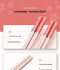 Nordic-Style Non-Slip Alloy Chopsticks - Japanese-Style Tableware for Home Kitchen (E18)