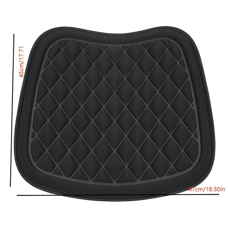 Car Seat Cushion Driver Seat Cushion with Comfort Memory Foam & Non-Slip Rubber Vehicles Office Chair Home Car Pad Seat Cover