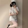 Japanese Lolita Women Sexy Lingerie Erotic Nurse Doctor Uniform Adult Sex White Dress Halloween Cosplay Girls Nightdress Costume