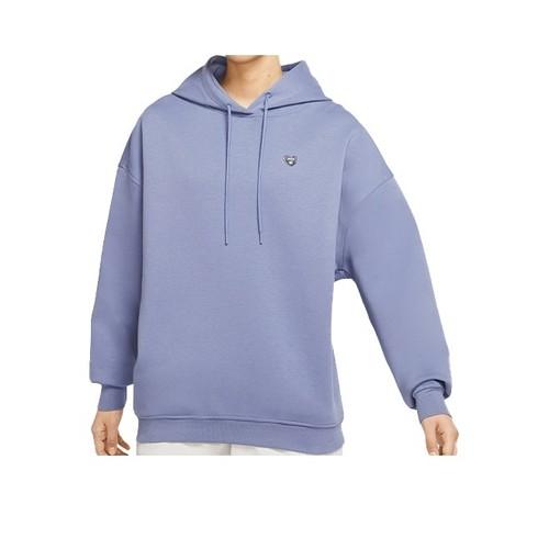 Nike Sports Logo Women s Pullover Hoodie EU XL фиолетовый