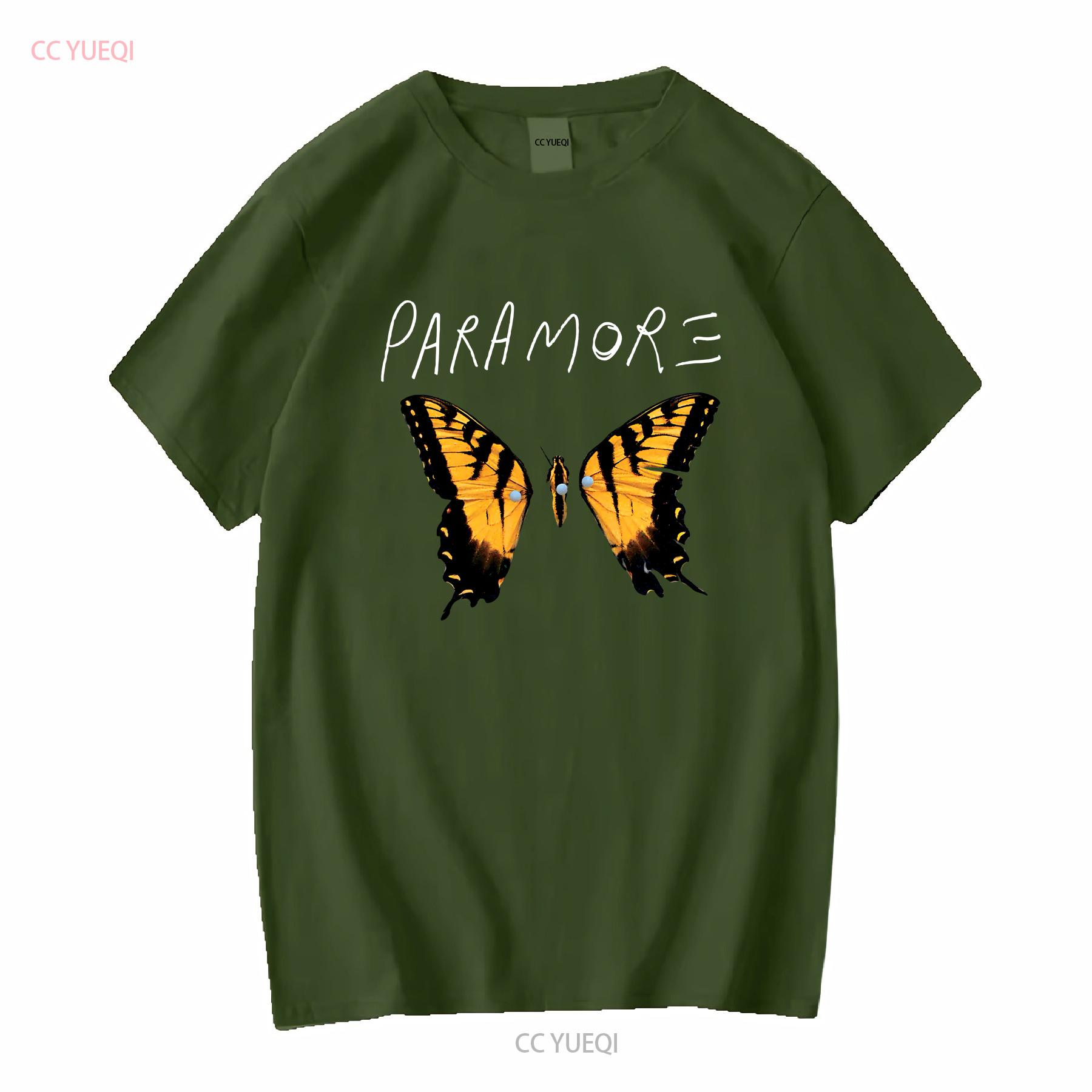 Band T-Shirt Paramore Rock Juwel Schwarz Papa Für Geschenk vintage Gewaschen Dehnbar Grafik Weich Leicht Stilvoll Atmungsaktiv Lässig 4XL