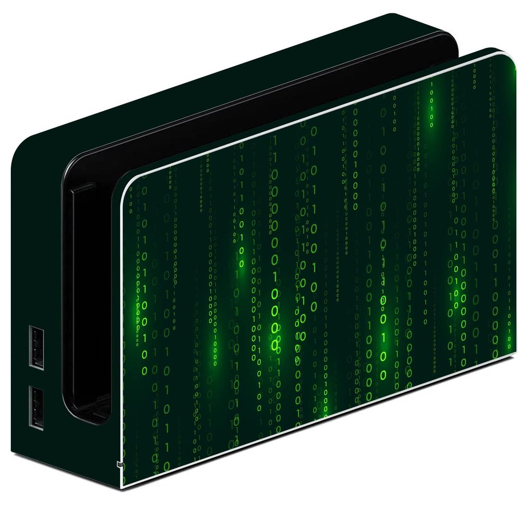 Full Set of Protective Sticker Stickers for PlayVital Switch OLED Custom Vinyl Sticker Skin Stickers for Switch OLED Console Dock Grip Models, &