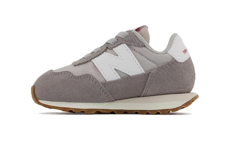 New Balance NB 237 Abrasion Resistant Low top Toddler Shoes Gray Infant And Toddler IH237PE 25