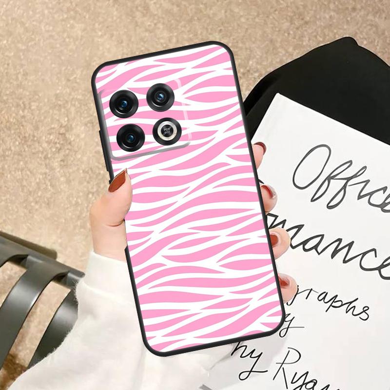 Cow Zebra Pattern Case For OnePlus 10 Pro 10T 8T 13T 15 13 12 11 15R 13R 12R Nord 5 CE 4 2 3 Lite N20 N30 Cover