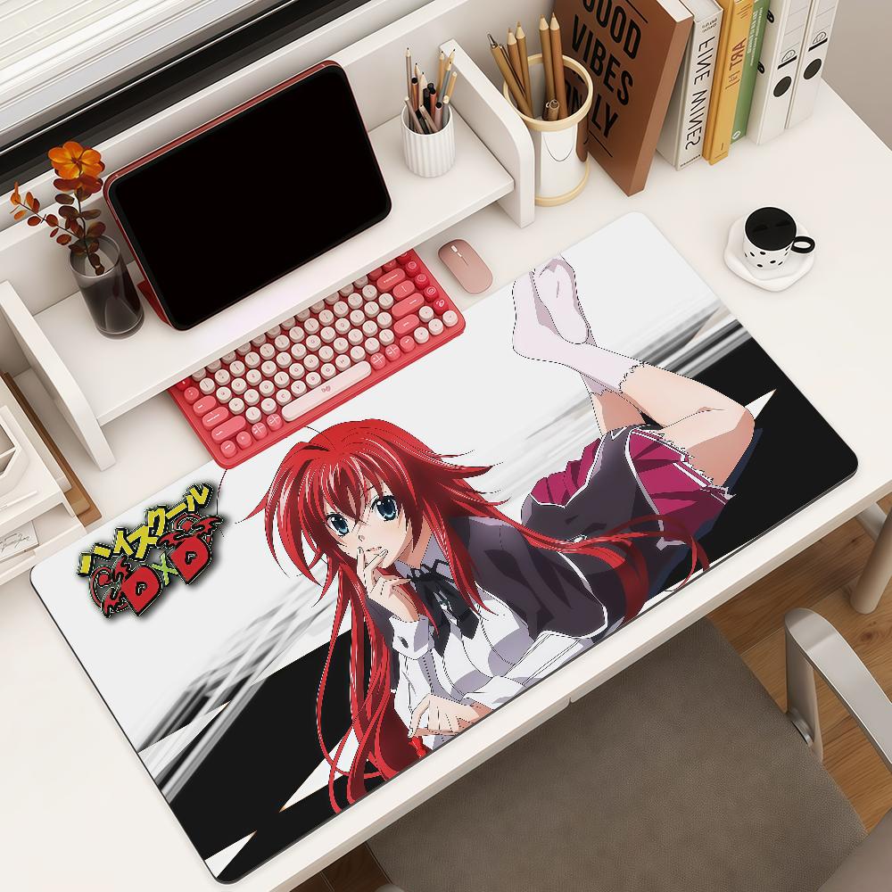 Anime Hhighs Sschools Dxd Mouse Pad Square Office Gaming Desk Mat Waterproof Nonslip Rubber Decorative